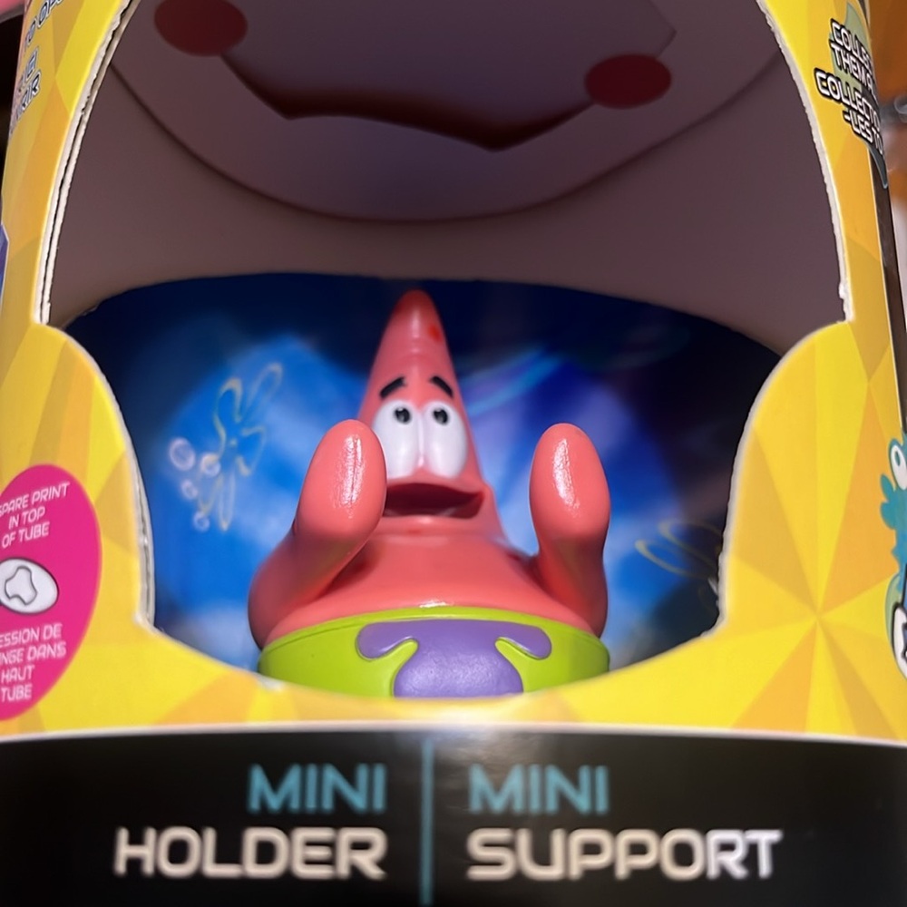 Spongebob Patrick holder doll & Posters NEW - Picture 9 of 14